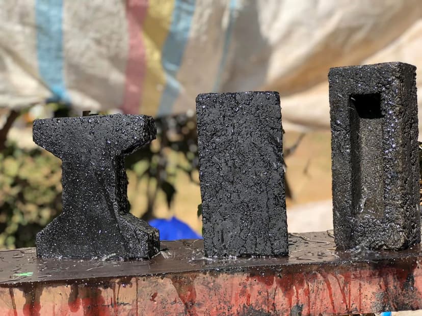 Recycled Plastic Bricks